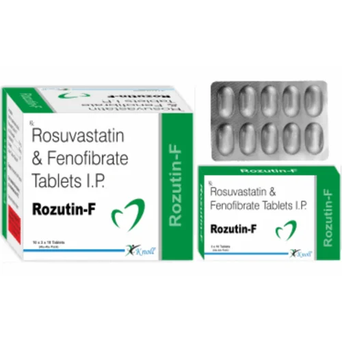Rozutin-F Rosuvastatin & Fenofibrate Tablets