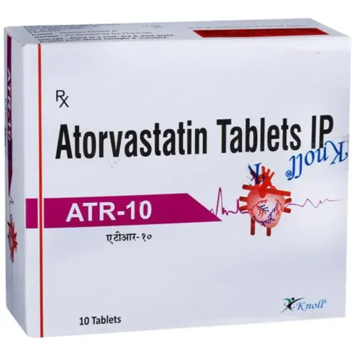 10 mg ATR-10 Atorvastatin IP Tablets