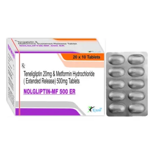 500 mg NOLGLIPTIN-MF 500 ER Tablets
