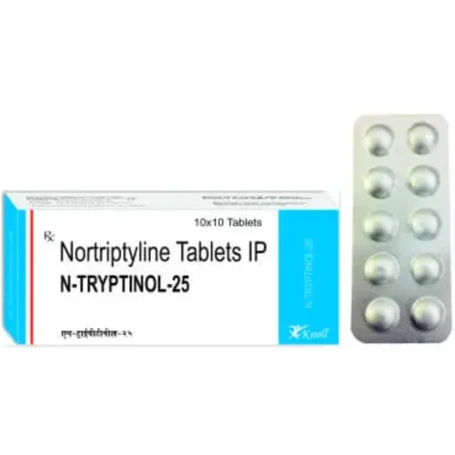 25 mg N-TRYPTINOL-25 Nortriptyline IP Tablets