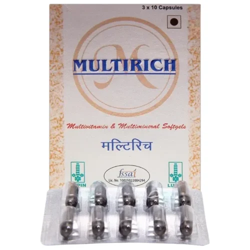 MULTIRICH Multivitamin & Multimineral Softgel