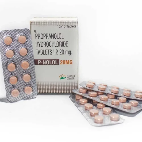 20 mg P-NOLOL PROPRANOLOL HYDROCHLORIDE I.P. TABLETS