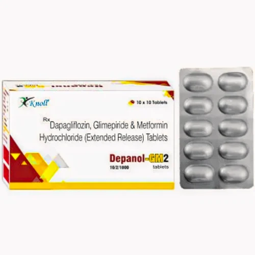 Depanol-GM2 Dapagliflozin, Glimepiride & Metformin Hydrochloride (Extended Release) Tablets