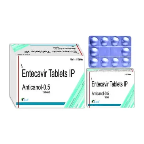 0.5 mg Anticanol-0.5 Entecavir IP Tablets