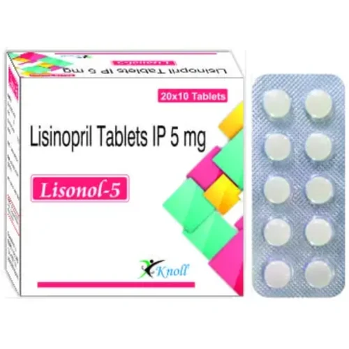 5 mg Lisonol-5 Lisinopril IP Tablets