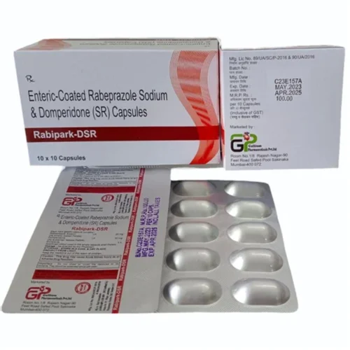 Rabipark-DSR Enteric-Coated Rabeprazole Sodium & Domperidone (SR) Capsules