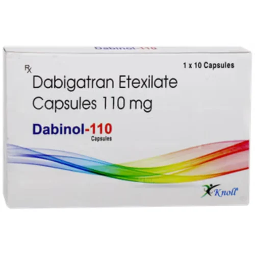 110 mg Dabinol-110 Dabigatran Etexilate Capsules - Available in India