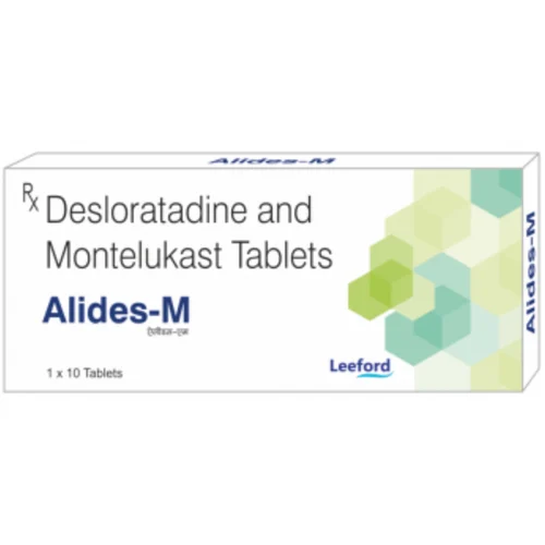 Alides-M Desloratadine and Montelukast Tablets - Available in India