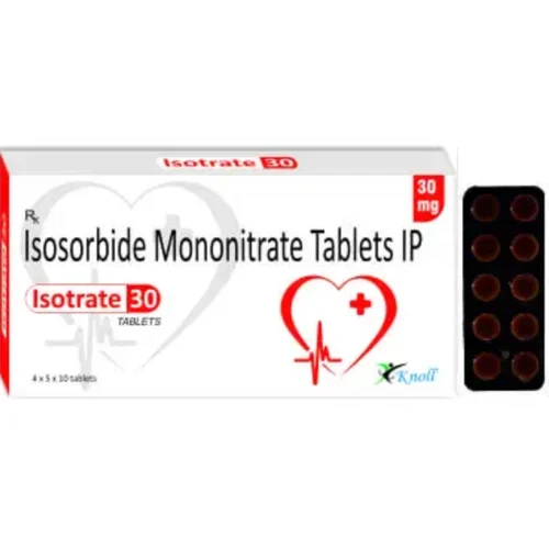 30 mg Isotrate 30 Isosorbide Mononitrate IP Tablets
