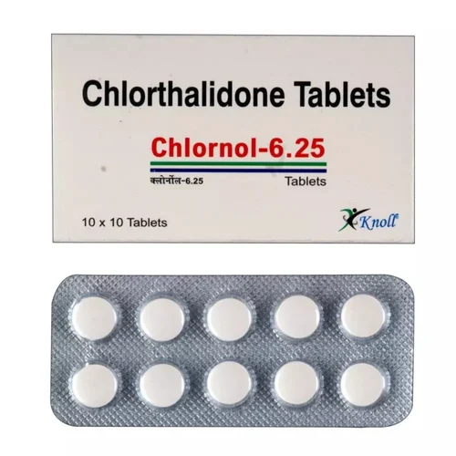 6.25 mg Chlornol-6.25 Chlorthalidone Tablets