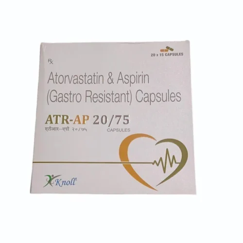 ATR-AP 20/75 Atorvastatin & Aspirin (Gastro Resistant) Capsules