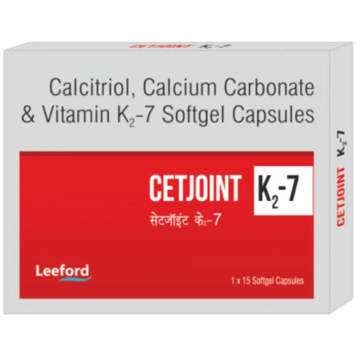 CETJOINT-K2-7 Calcitriol, Calcium Carbonate & Vitamin K2-7 Softgel Capsules