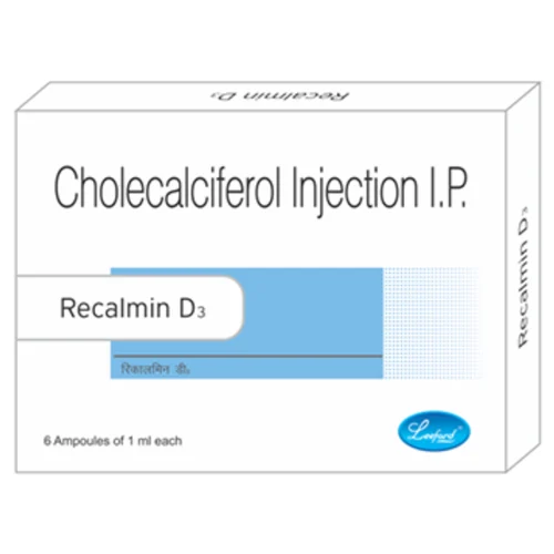 Recalmin D3 Cholecalciferol I.P. Injection