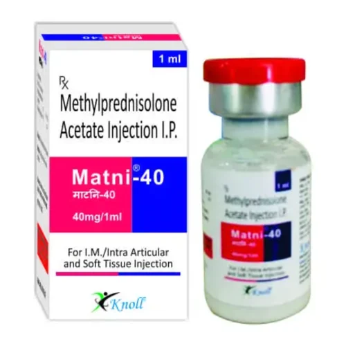 40 mg Matni-40 Methylprednisolone Acetate I.P. Injection