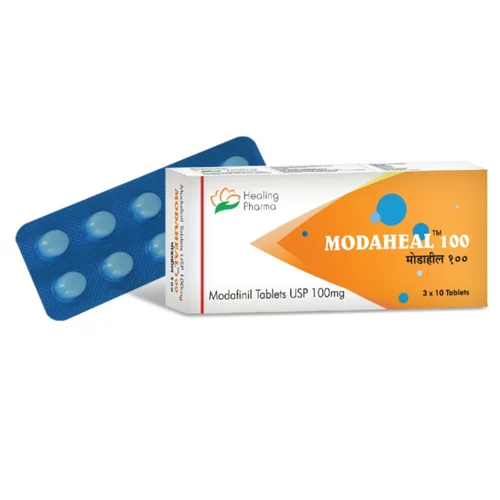 100 mg MODAHEAL 100 Modafinil USP Tablets
