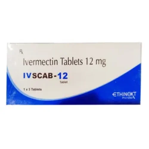 12 mg IVSCAB-12 Ivermectin Tablets - Available in India
