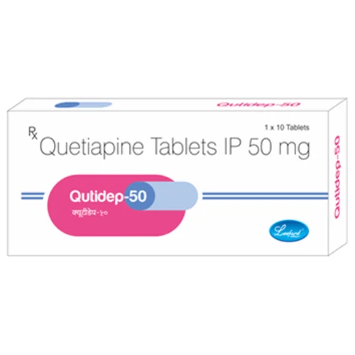 50 mg Qutidep-50 Quetiapine IP Tablets