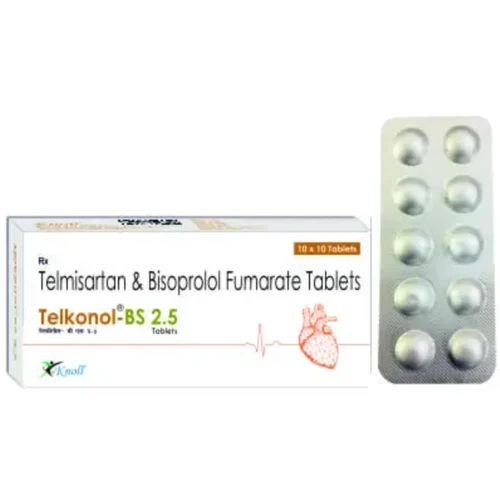 2.5 mg Telkonol-BS 2.5 Telmisartan & Bisoprolol Fumarate Tablets