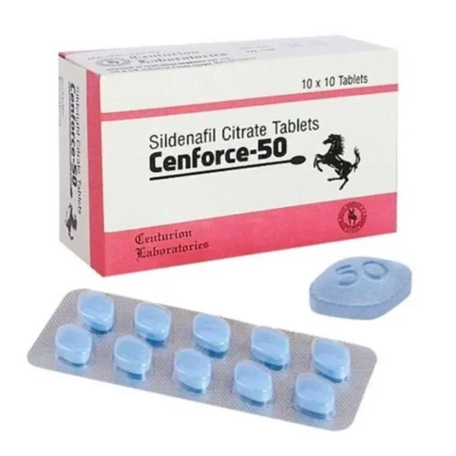 50 mg Cenforce-50 Sildenafil Citrate Tablets