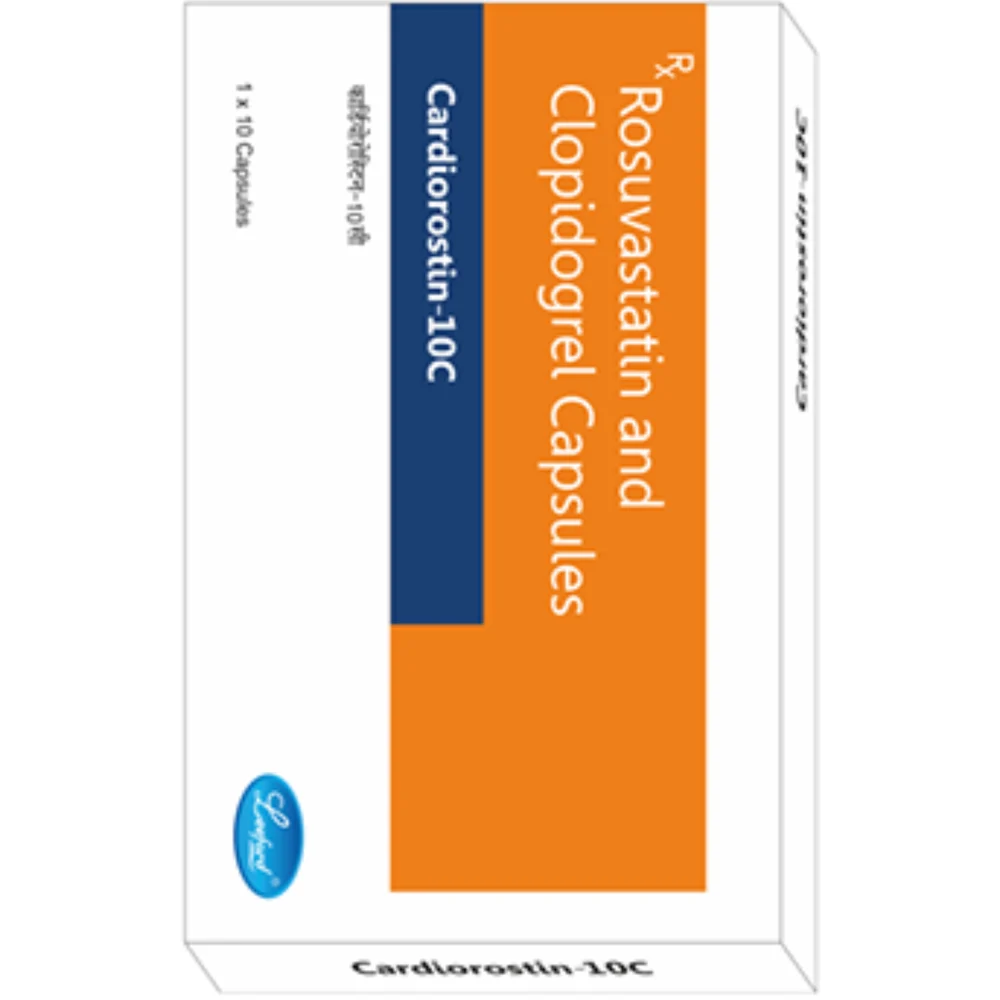 Cardiorostin-10C Rosuvastatin and Clopidogrel Capsules