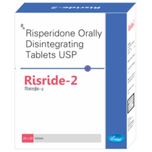 2 mg Risride-2 Risperidone Orally Disintegrating USP Tablets