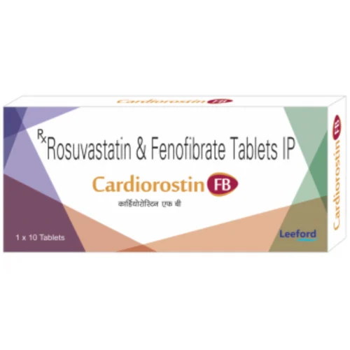 Cardiorostin FB Rosuvastatin & Fenofibrate IP Tablets