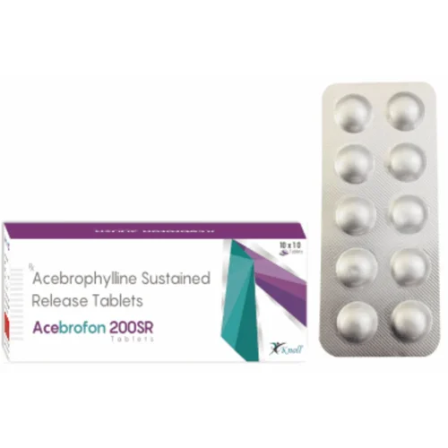 200 mg Acebrofon 200SR Acebrophylline Sustained Release Tablets
