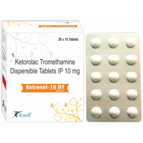10 mg Ketronol-10 DT Ketorolac Tromethamine Dispersible IP Tablets