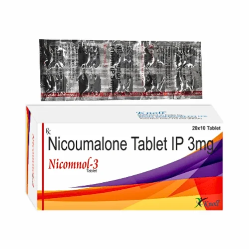3 mg Nicomnol-3 Nicoumalone IP Tablets