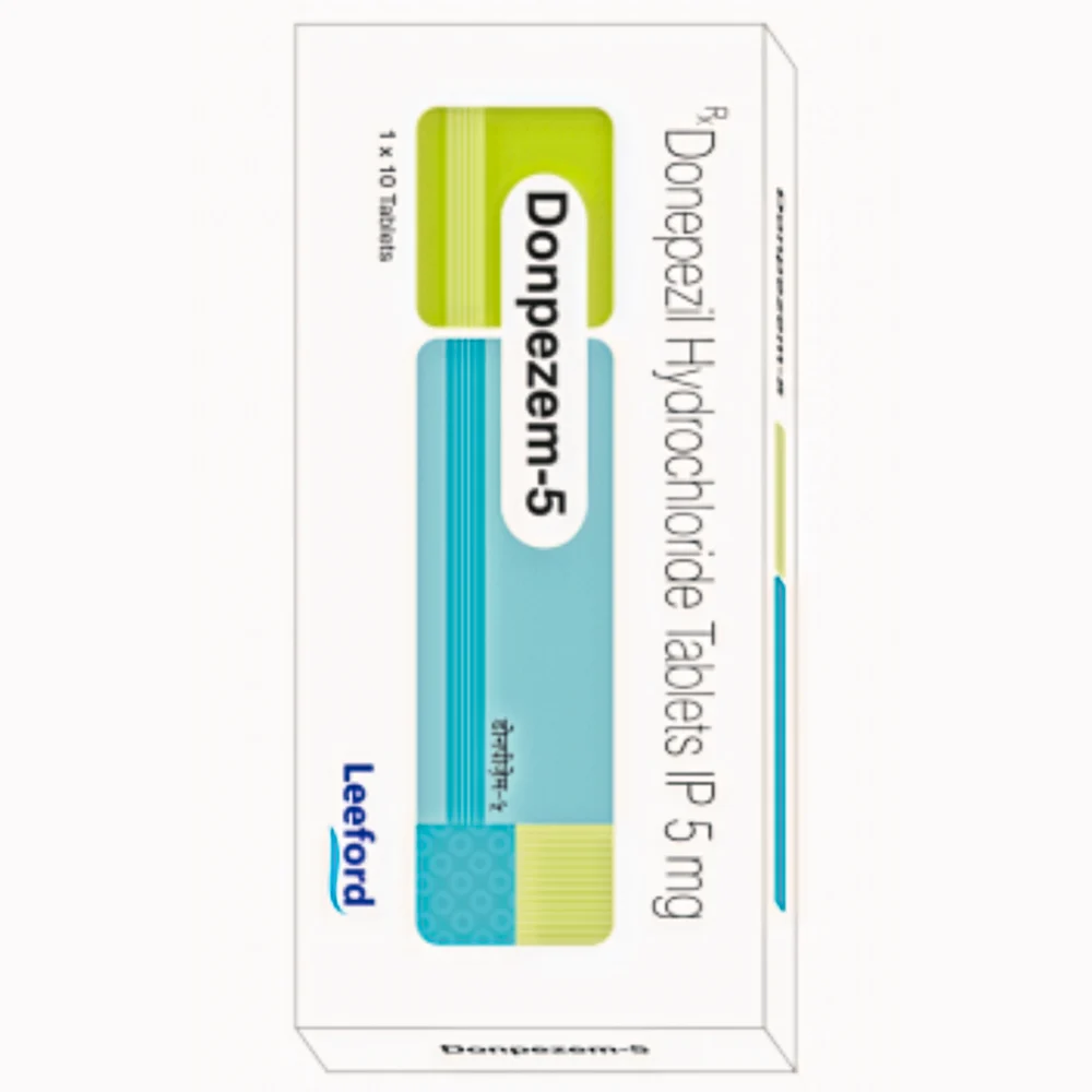 5 mg Donpezem-5 Donepezil Hydrochloride IP Tablets