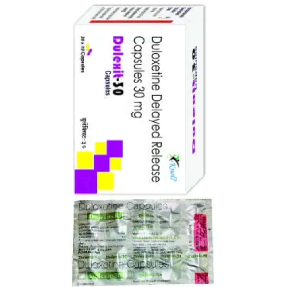 30 mg Duiexit-30 Duloxetine Delayed Release Capsules