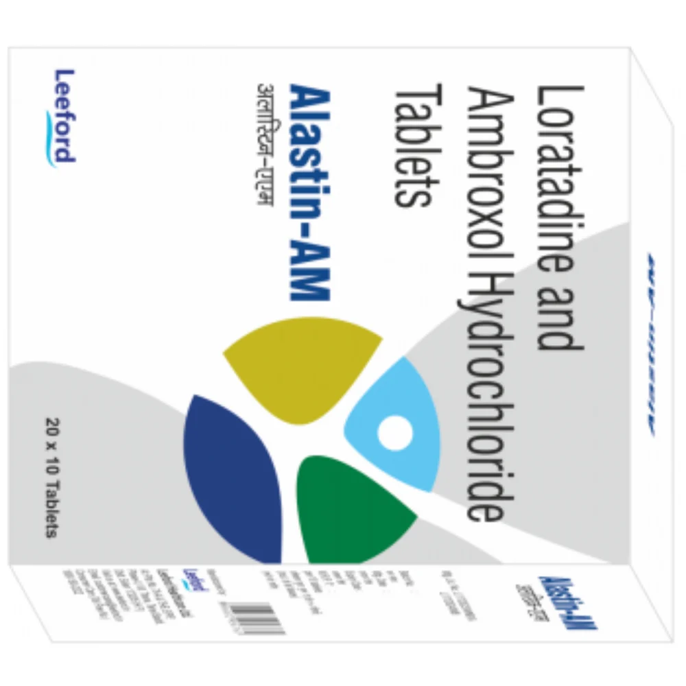 Alastin-AM Loratadine and Ambroxol Hydrochloride Tablets
