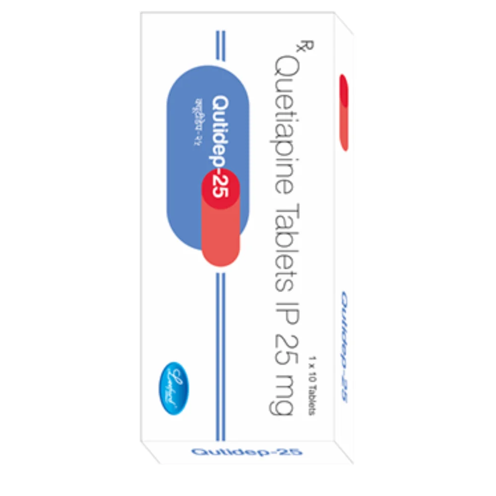 25 mg Qutidep-25 Quetiapine IP Tablets