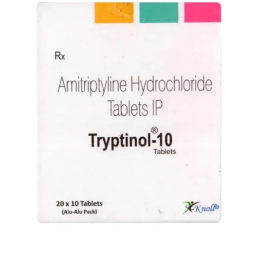 10 mg Tryptinol-10 Amitriptyline Hydrochloride IP Tablets