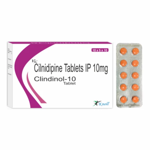 10 mg Clindinol-10 Cilnidipine IP Tablets