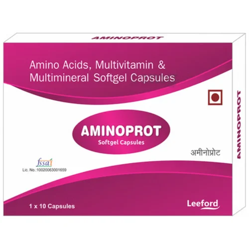 AMINOPROT Amino Acids, Multivitamin & Multiminerals Softgel Capsules