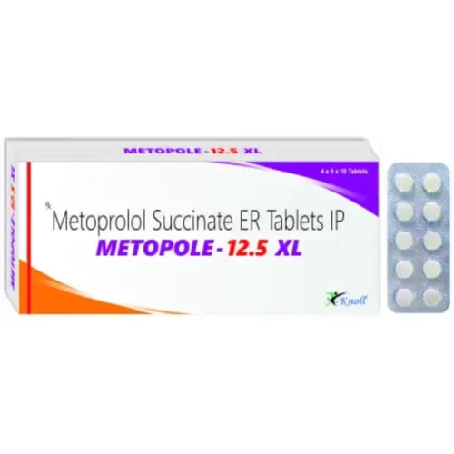 METOPOLE-12.5 XL Metoprolol Succinate ER IP Tablets