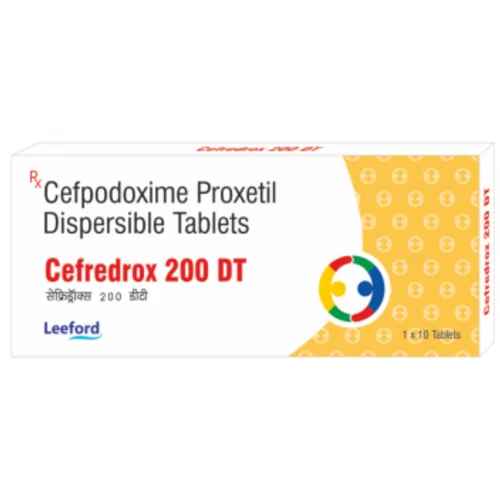 200 mg Cefredrox 200 DT Cefpodoxime Proxetil Dispersible Tablets