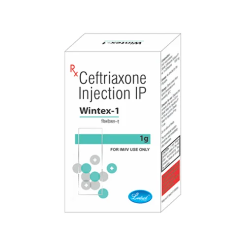 1 mg Wintex-1 Ceftriaxone IP Injection