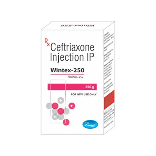 250 mg Wintex-250 Ceftriaxone IP Injection